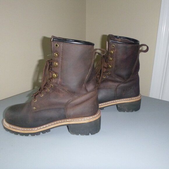 Women's Safety Girl Work Boots - Size 8.5 - Picture 2 of 6